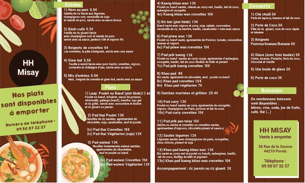 HH Misay - Menu Image 1