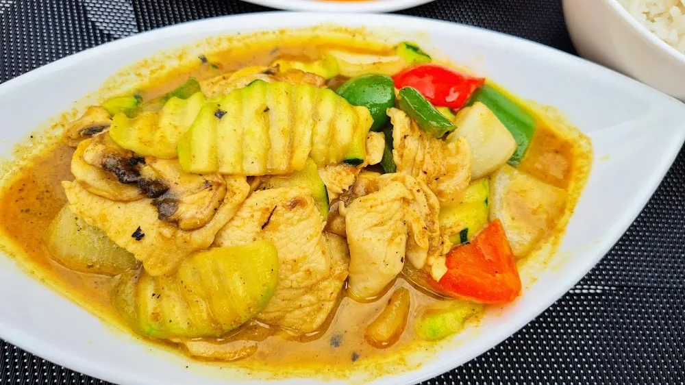 Poulet Au Curry Au Poulet